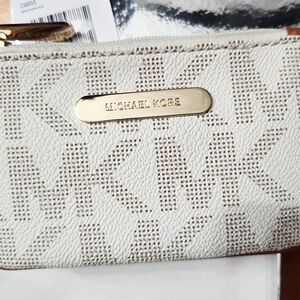 NEW Michael Kors Jet Set Small Coin Pure